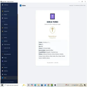 Software Aplicativo para Gestão e Tesouraria de Igrejas - Softwares e Licenças