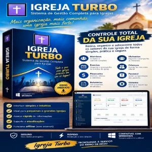 Software Aplicativo para Gestão e Tesouraria de Igrejas - Softwares e Licenças