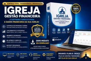 Software Aplicativo para Gestão e Tesouraria de Igrejas - Softwares e Licenças