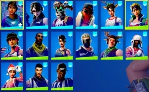 Conta de fortnite seasson 3 com mais de 110k deVbucks gastos