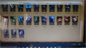 Conta lv 30 com algumas skins e varios champions - League of Legends LOL