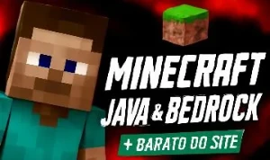 Minecraft Java+Bedrock Original(Full Acesso Permanente)