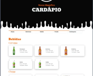 Site de Cardápio Digital Wordpress - Others