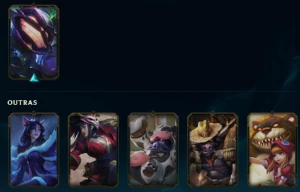 Conta League Of Legends Full Acesso, Full Champ, 143 Skins LOL