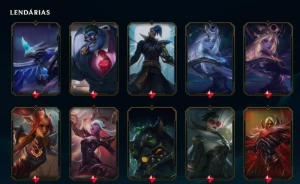 Conta League Of Legends Full Acesso, Full Champ, 143 Skins LOL