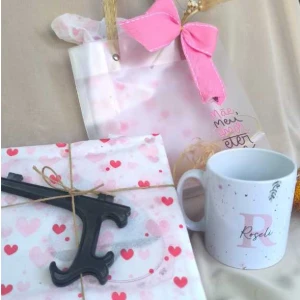 Kit Caneca e Azulejo com Foto Personalizados - Artesanato e Personalizados