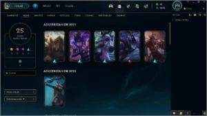 Conta LoL Parada - League of Legends