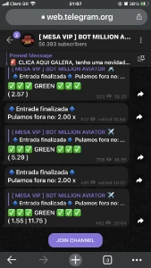Bot Milion Aviator🚀 - Outros