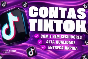 Conta Nova Tiktok 100% Engajada ✅️ - Redes Sociais