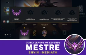 Conta League Of Legends Mestre  • High Mmr • O Menor Preço! LOL