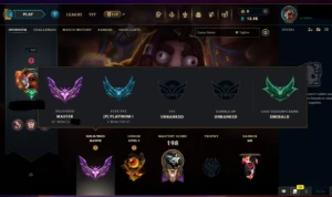 Mestre full acesso 65% win rate 150+ pdl - League of Legends LOL