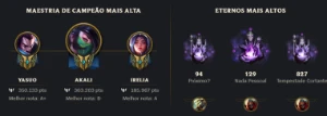 Vendo Conta League Of Legends LOL