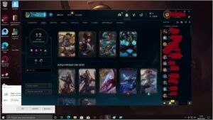 conta gold 4 barata! skins e champs Preço negociavel! - League of Legends LOL