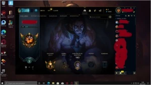conta gold 4 barata! skins e champs Preço negociavel! - League of Legends LOL