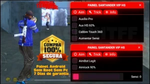 Painel Freefire 100% Hs Android E Ios Totalmente Anti Ban