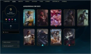 Conta smurf platina 2 - email não confirmado - League of Legends LOL