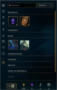Conta smurf platina 2 - email não confirmado - League of Legends LOL