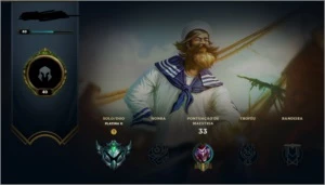 Conta smurf platina 2 - email não confirmado - League of Legends LOL