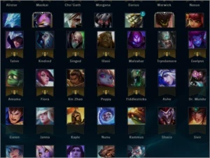 League of Legends Silver III 89 heroes R$ 417,00 Skins LOL