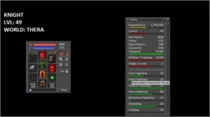 KNIGHT- LVL 246 FIDERA / NON-PVP + OTROS - Tibia