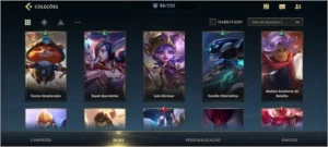 Conta wild rift mestre 24 skins - League of Legends: Wild Rift LOL WR