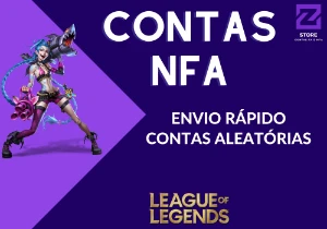 Contas NFA League of Legends - Aleatórias LOL