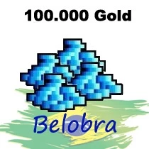 100.000 Gold - SERVIDOR BRASILEIRO: Belobra - Tibia