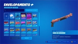 CONTA DE FORTNITE SKINS RARAS E LENDARIAS