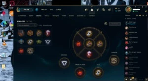 Conta nivel 77 gold 4, 101 skins, 10 emotes, 140 icones - League of Legends LOL