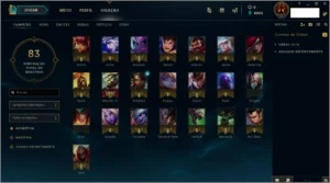 CONTA LV 30 UNRANKED, MMR GOLD 3 - League of Legends LOL