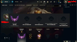 Conta Mestre Rank 1 Blitzcrank - League of Legends LOL