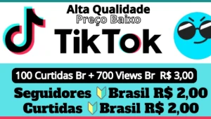 TikTok Shop- Seguidores 2,00, aproveite nossa PROMOÇÃO.