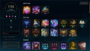 Conta League of Legends Nível 90 - 2012 - Mono  Kha Zix LOL