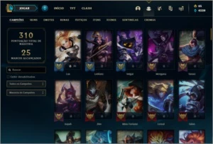 Conta ouro 3 com 125 skins e 103 champs (MAIN MID/ADC) - League of Legends LOL