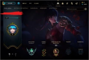 Conta plat 4 (60%) winrate - League of Legends LOL