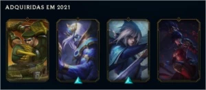 Conta plat 4 (60%) winrate - League of Legends LOL