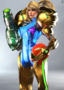 Samus Aran 3d stl