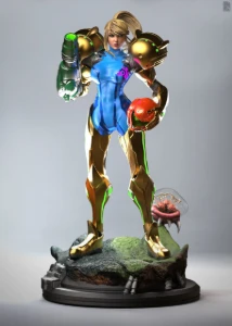 Samus Aran 3d stl - Outros