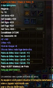 Conta Pw - Char: Biotonico (Rt) - Perfect World