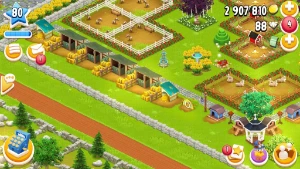 Hay day hayday conta level 80 decorada com 1000 vales