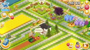 Hay day hayday conta level 80 decorada com 1000 vales