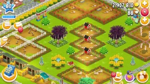 Hay day hayday conta level 80 decorada com 1000 vales