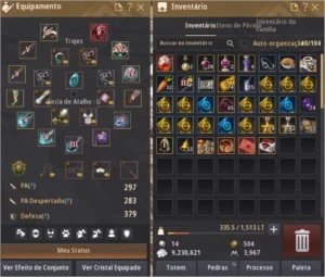Conta Black Desert Mística Lv 65 - GS: 676 - 297/283/379