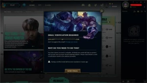 Conta Platina 1 Sem e-mail confirmado - League of Legends LOL
