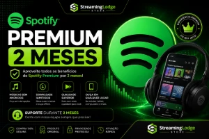 Spotify Premium, 2 Meses + 2 Brindes - Assinaturas e Premium