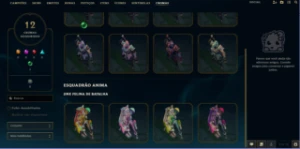 Continha Ninja Mono Shen - League of Legends LOL