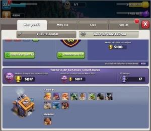 cv14 5 estrelas - Clash of Clans