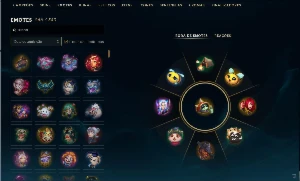 Conta League of Legends com 408 skins LOL