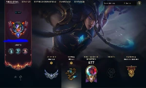 Conta League of Legends com 408 skins LOL