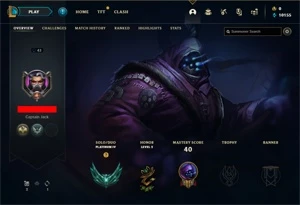 PLATINA, 10k EA, 18 SKINS - LEAGUE OF LEGENDS, LOL, SMURF